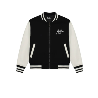 Malelions Junior Signature Varsity Jacket | Black/White