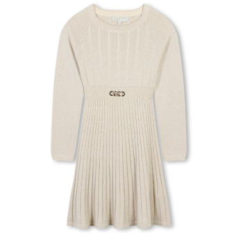 Michael Kors Knit Dress Gold