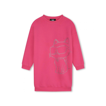 Sweaterdress Pink Karl Lagerfeld