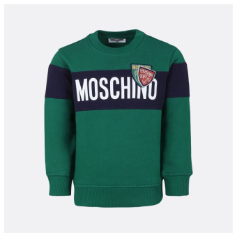 Sweater green Moschino