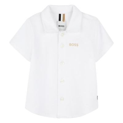 Boss Polo White