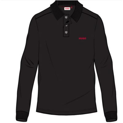 HUGO Polo Black