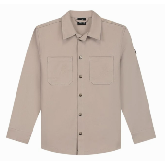 Malelions Signature overshirt Beige