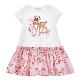 Monnalisa Dress Bambi