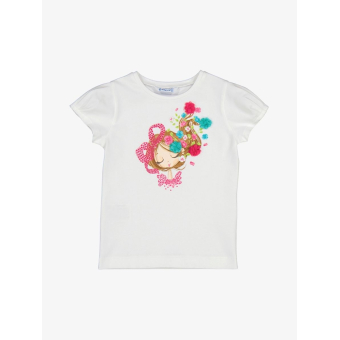T-shirtje flowers Mayoral