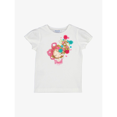T-shirtje flowers Mayoral