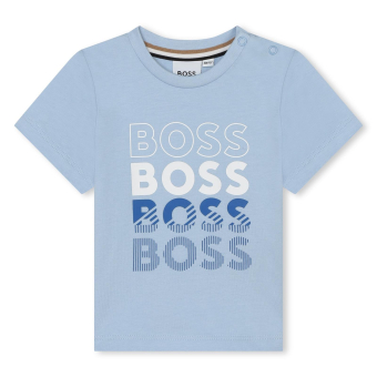 Boss T-Shirt Pale Blue