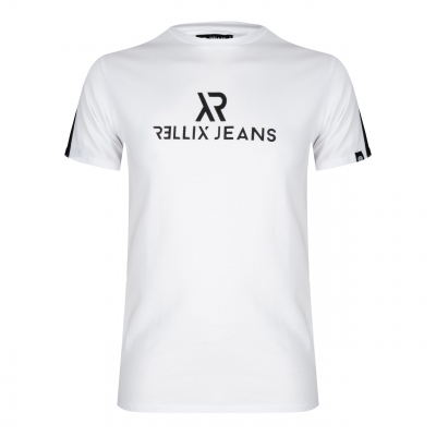 Logo Tee Contrast White RELLIX Logo Tee Contrast White RELLIX