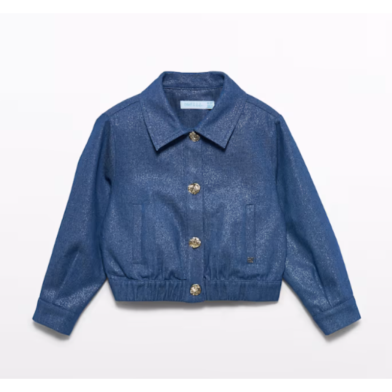 Abel&Lula denim blouse glans
