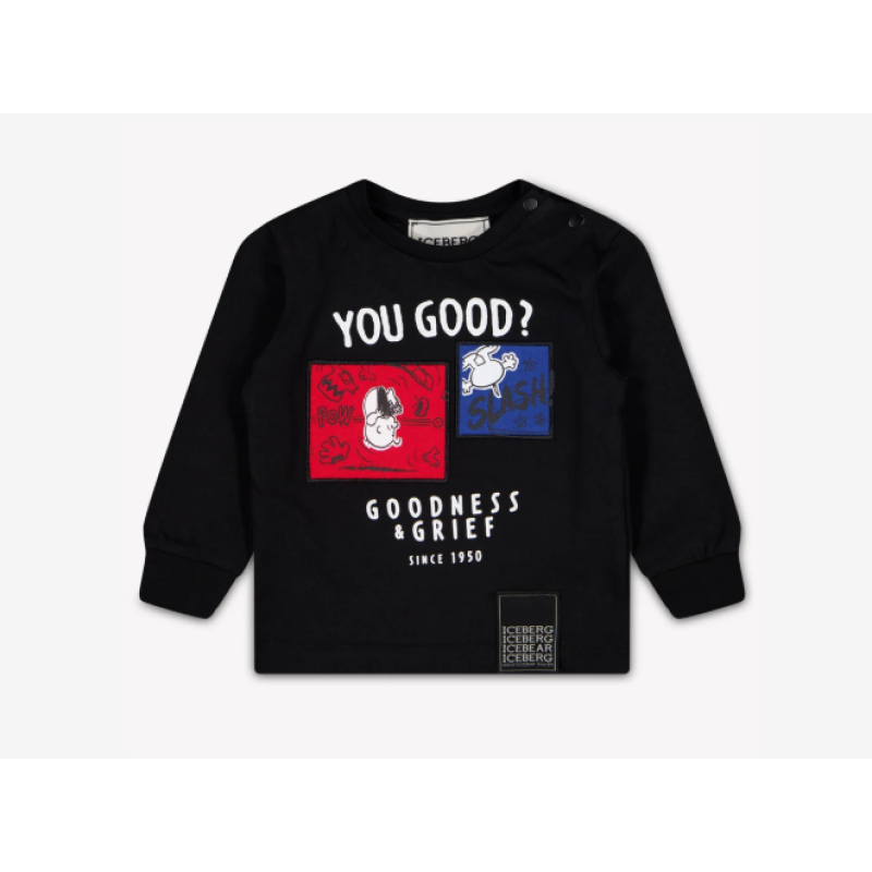 Longsleeve zwart Iceberg