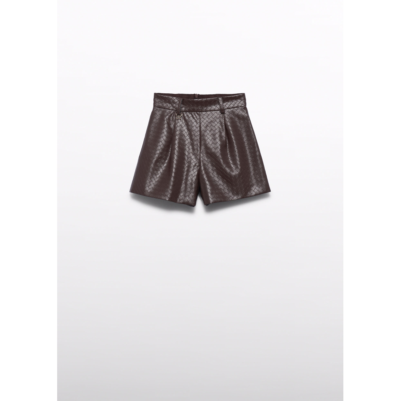 Abel & Lula leatherlook short