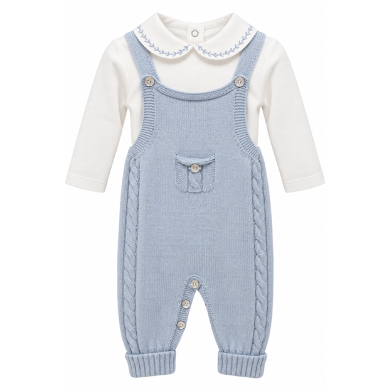 Knit setje blauw Martin Aranda