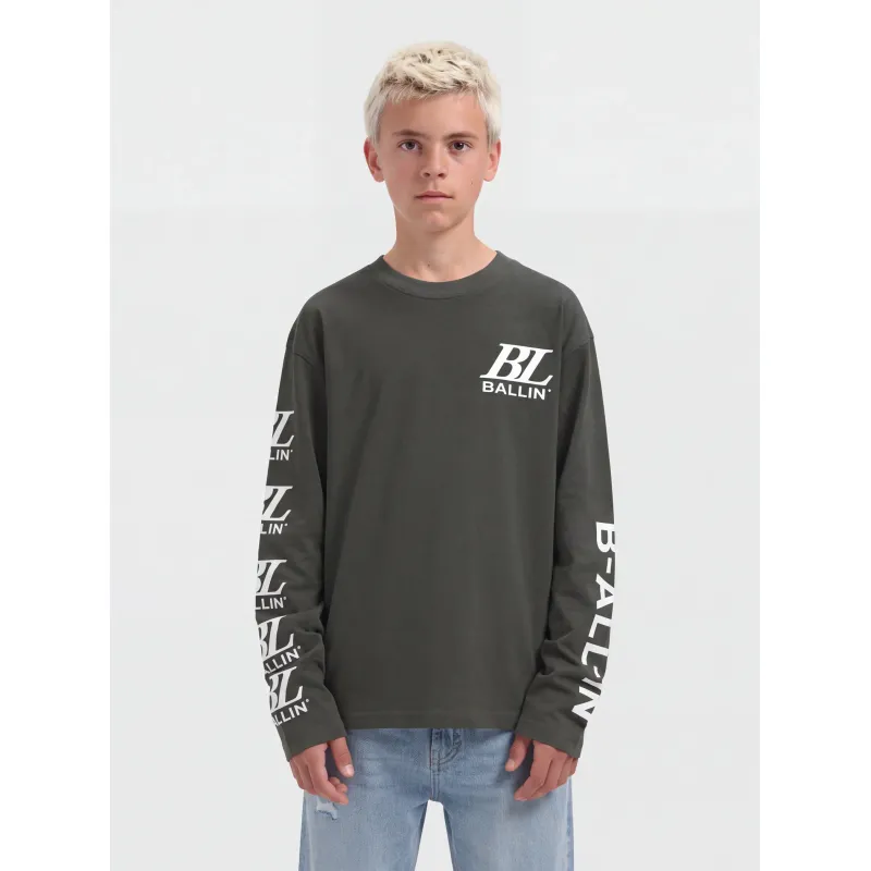 Ballin Longsleeve Dark Army Green