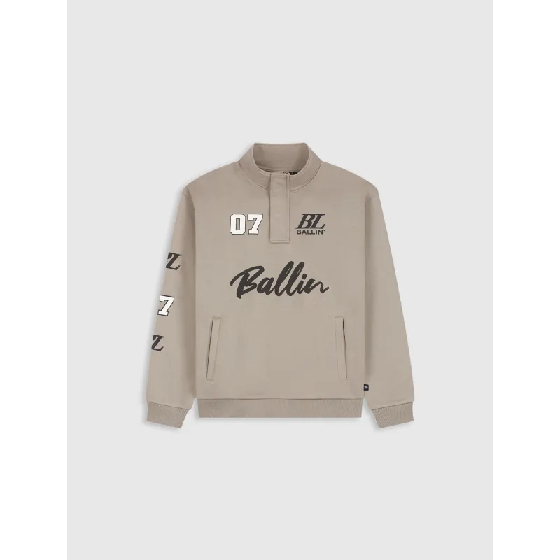 Ballin "loose fit sweater' taupe