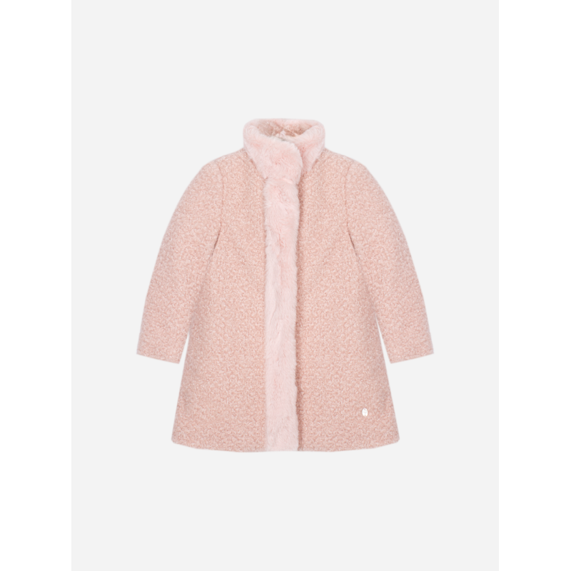Lichtroze jas met elegante details Patachou