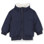 Boss reversible winterjasje navy