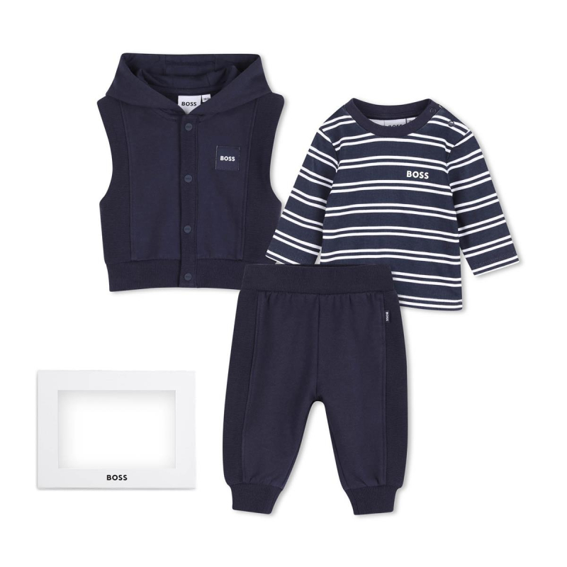 Boss 3-delig set navy