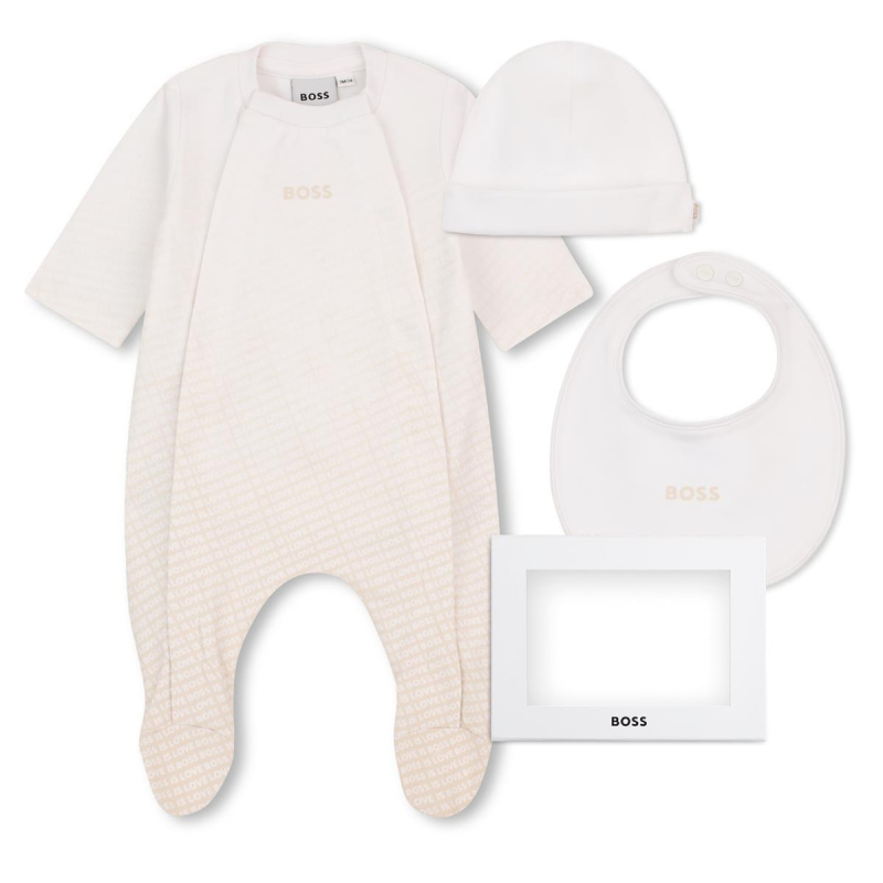 Boss newborn set beige