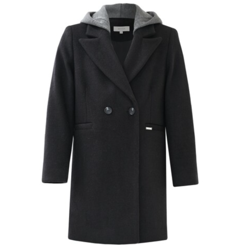 Kocca Long Jacket Black ZELINO