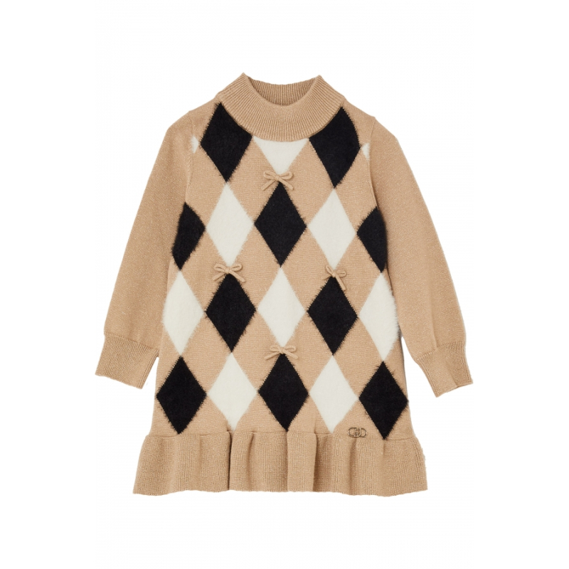 Knit dress goud glitter Liu.Jo