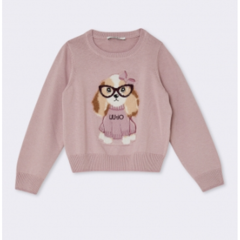 Liu.Jo Knit Sweater Dog/Lila