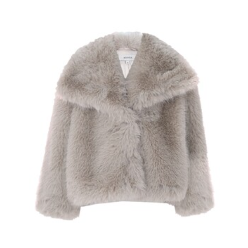 Kocca Faux Fur Jas WALAN