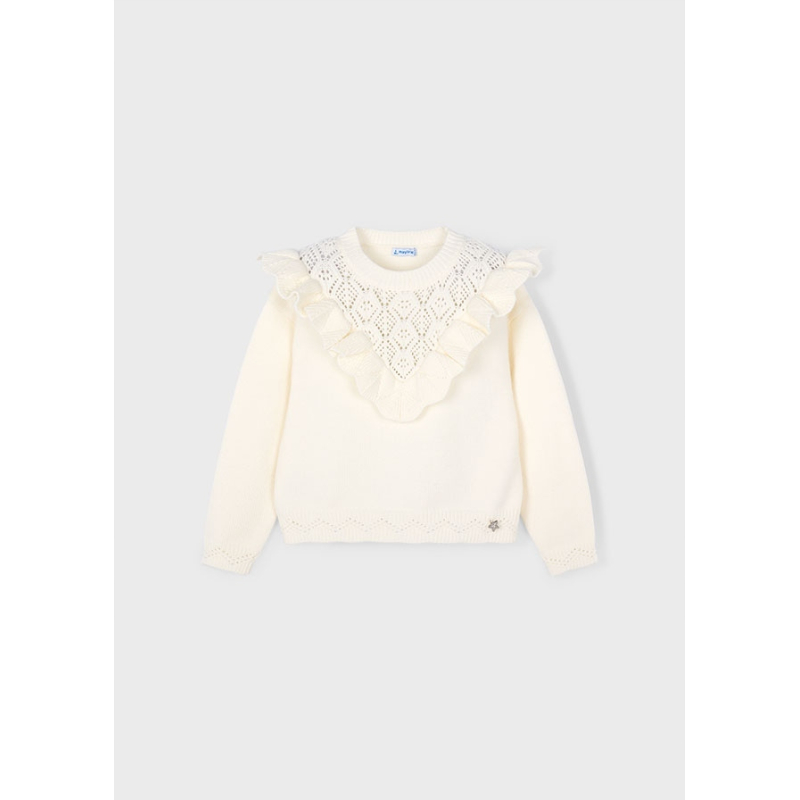 Mayoral knit sweater beige