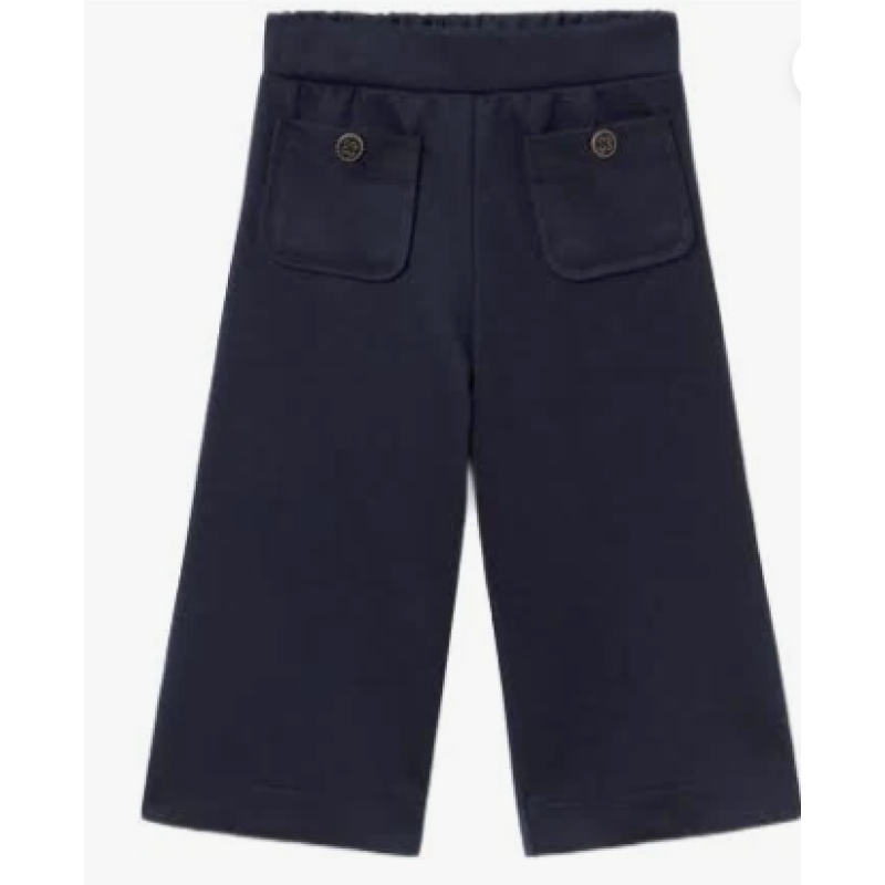 Mayoral wide leg broekje navy