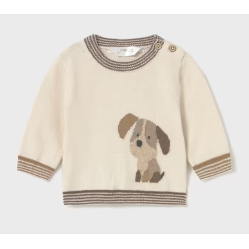 Mayoral Knit sweater hondje