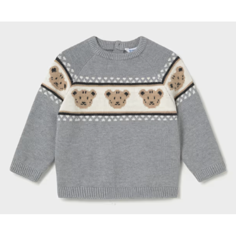 Mayoral knit sweater grey