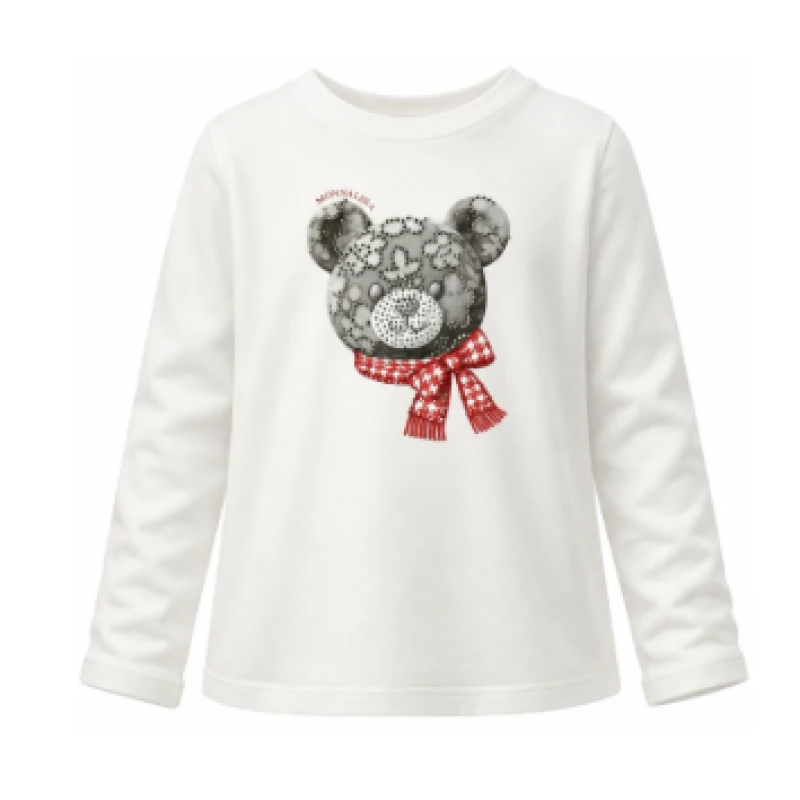 Monnalisa Longsleeve Bear