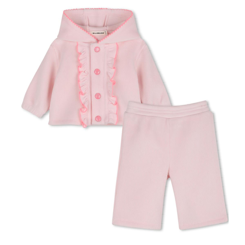 Setje pink rib Billieblush