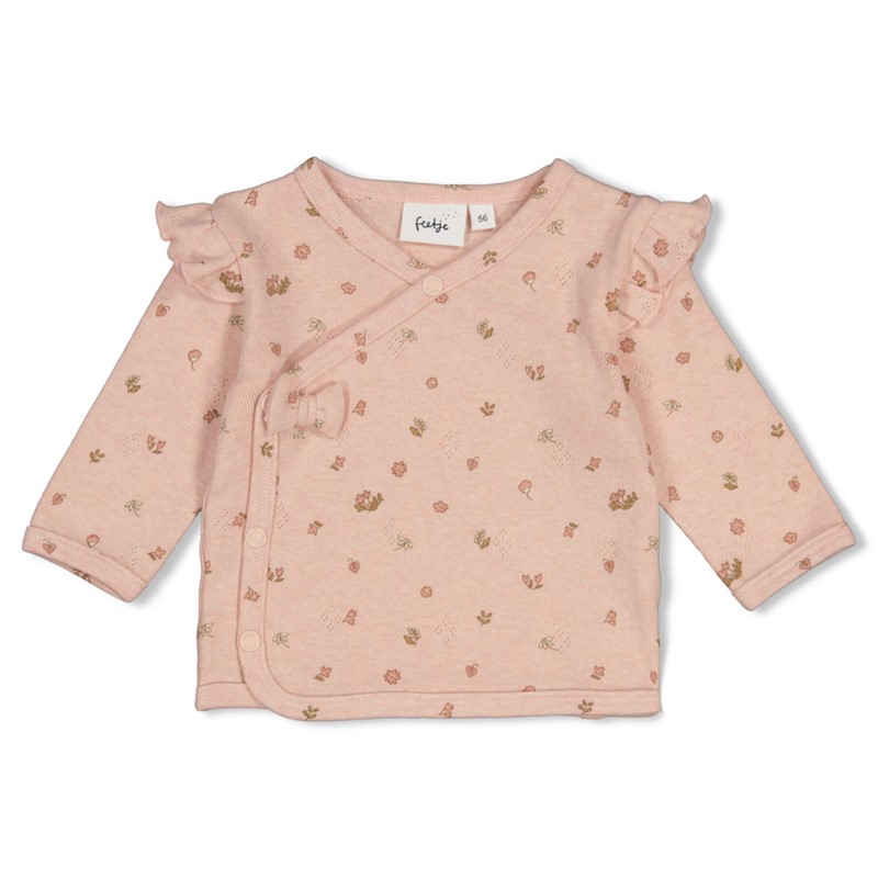 Feetje overslagshirtje 'fall in love'