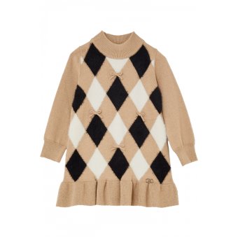 Knit dress goud glitter Liu.Jo