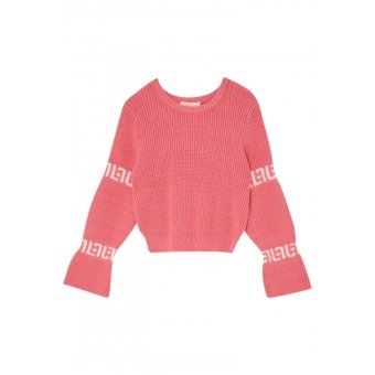 Knit sweater pink Liu.Jo