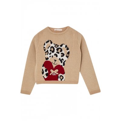 Trui knit beer goud Liu.Jo