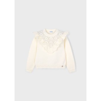 Mayoral knit sweater beige