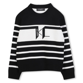 Trui stripes Karl Lagerfeld