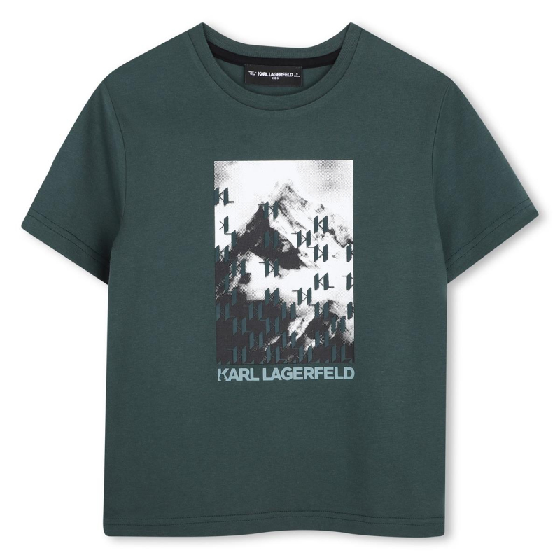 Karl Lagerfeld T-Shirt Green