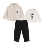 Karl Lagerfeld set black/white