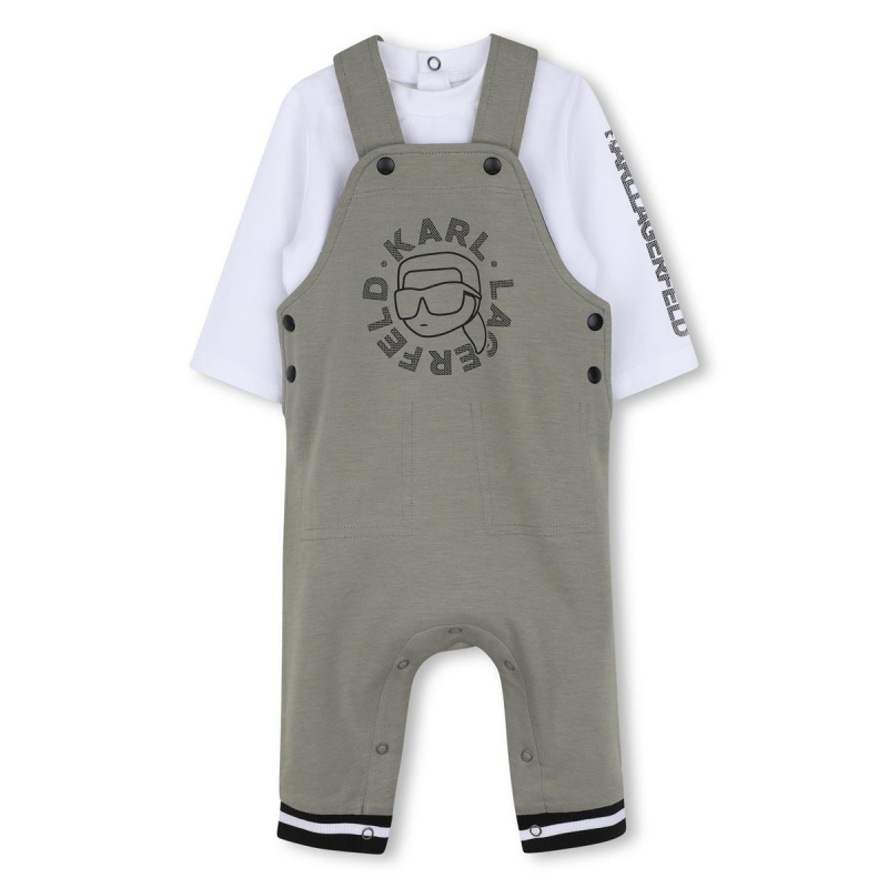 Karl Lagerfeld salopette Khaki