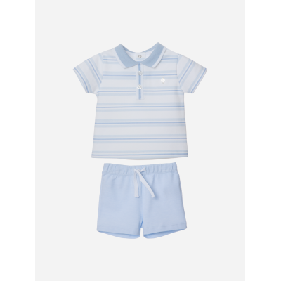 Patachou Jersey set met blauwe strepen