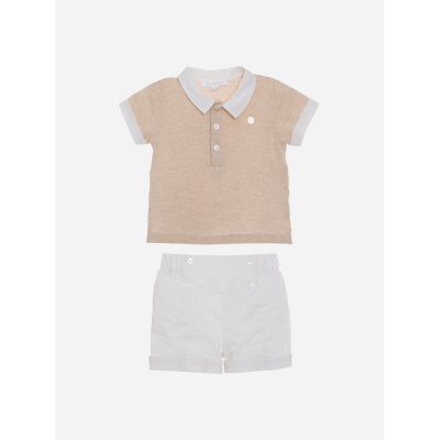 Patachou beige setje boy