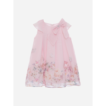 Patachou roze chiffon jurk