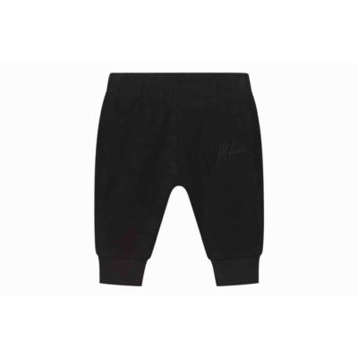 Malelions  Baby Towelling Sweatpants Black
