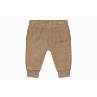 Malelions Baby Towelling Sweatpants Clay