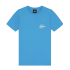 Malelions Junior Splash T-Shirt Aqua Blue
