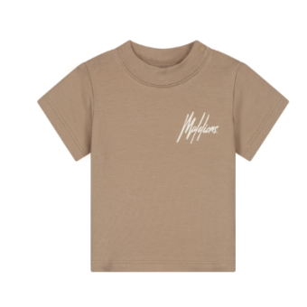 Malelions Baby Signature T-Shirt Taupe