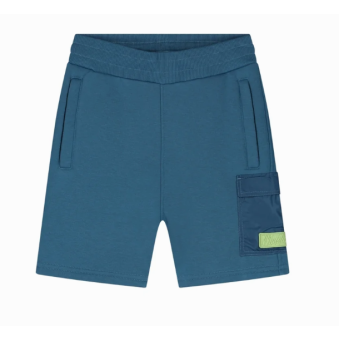 Malelions Junior Nylon Pocket Shorts Indigo/Mint
