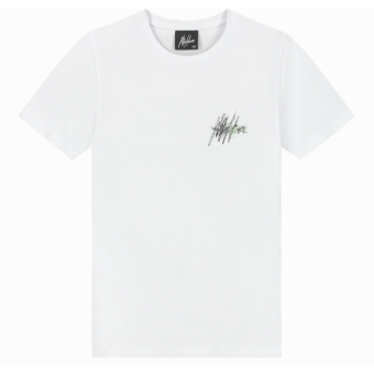 Malelions Junior Splash T-Shirt White